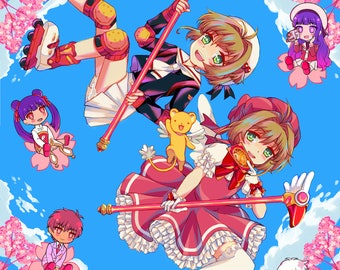 11 x 17 Cardcaptor Sakura Print
