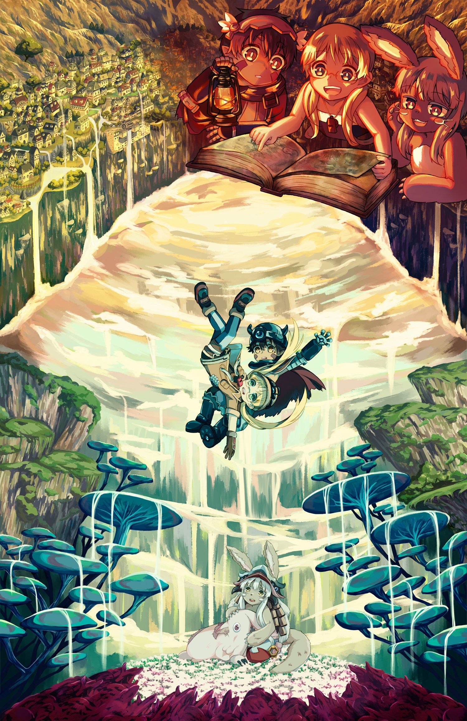 ABYSS ROCKページ 11 X 17 Made in Abyss Print - Etsy