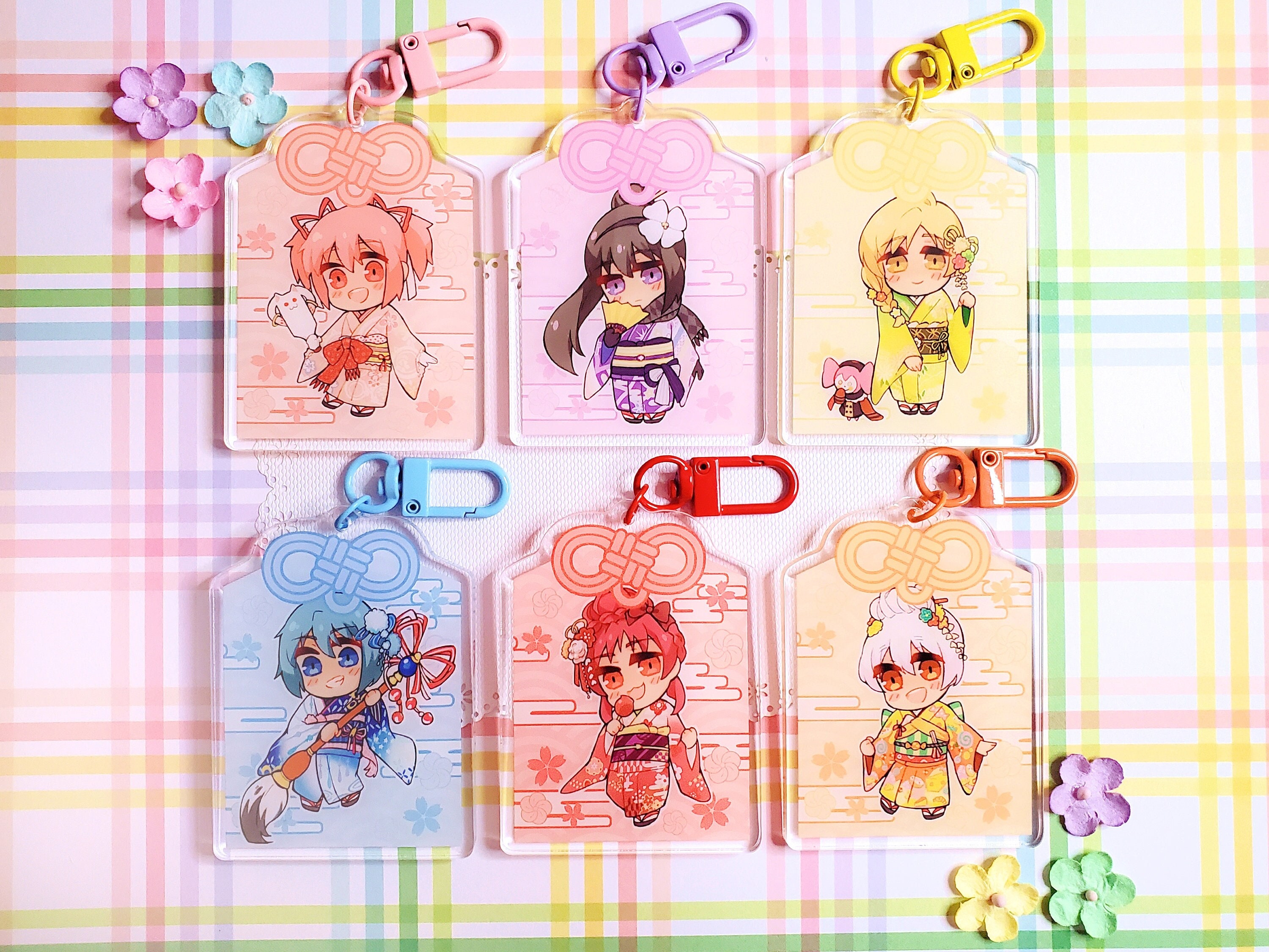 Puella Magi Madoka Magica 3 inch Charms