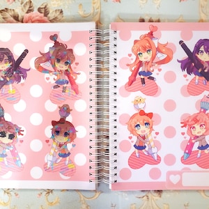 Doki Doki Literature Club Reusable Sticker Book