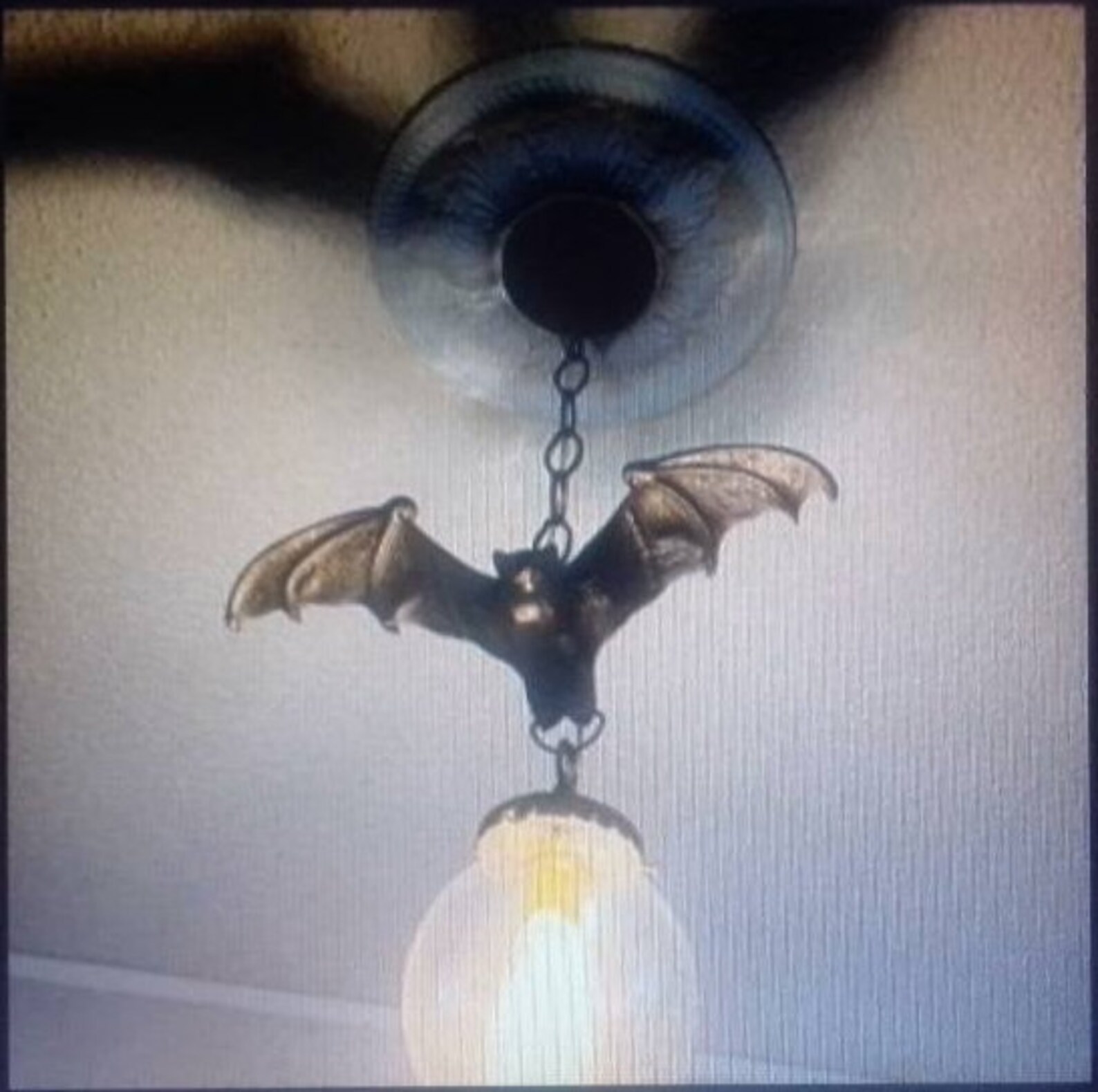 BAT Chandelier FABULOUS Artistmade Solid Bronze Pendant W/ Etsy
