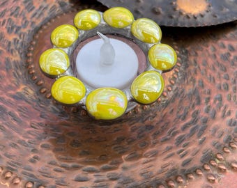 Candelabros de vidrieras - varios colores