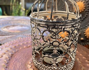 Jaulas para velas - varios diseños - elige tu color para comprar