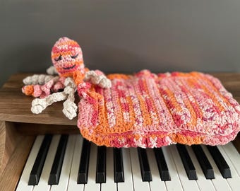 Pulpo Amigurumi - Manta dormida