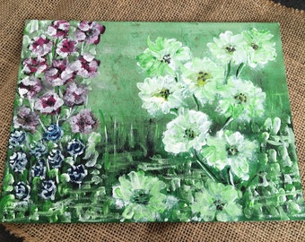 Flores - Pintura acrílica