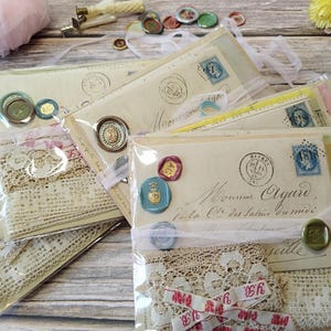 Dolcetto di carta francese. Cancelleria vintage fatta a mano.