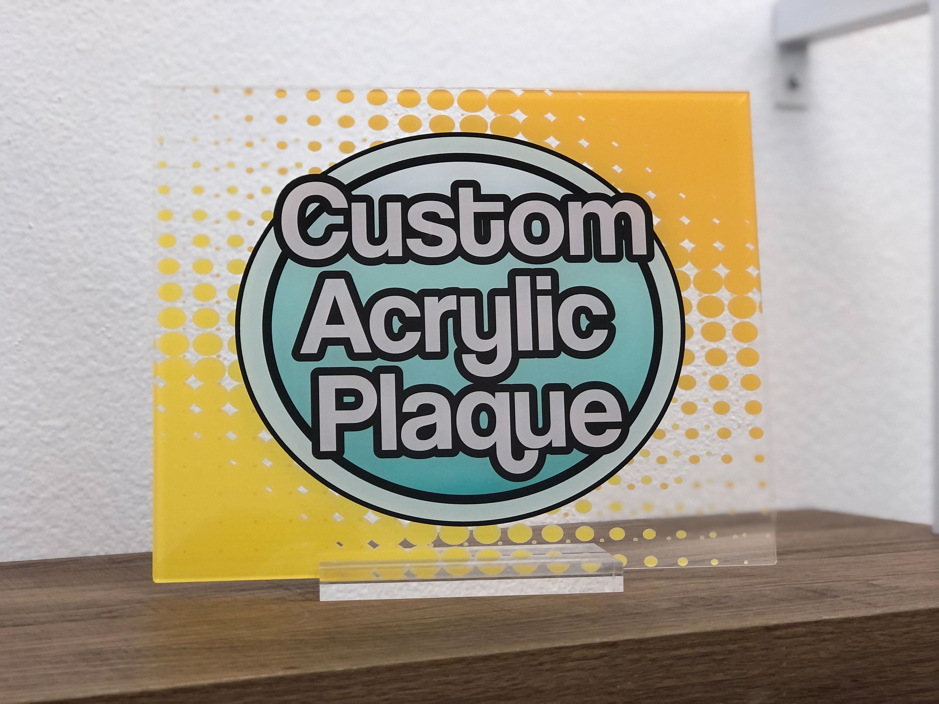 Personalized Map Our First Date Acrylic Plaque, Couple Custom