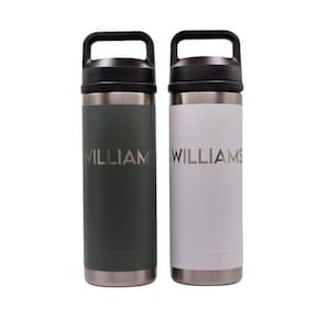 Custom Engraved YETI Rambler Water Bottle 18 oz