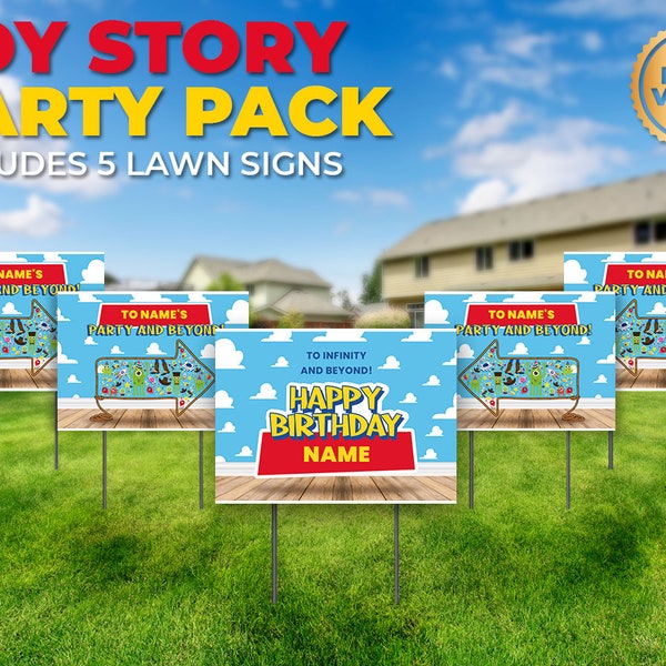 Outdoor Toy Story Decorations Etsy