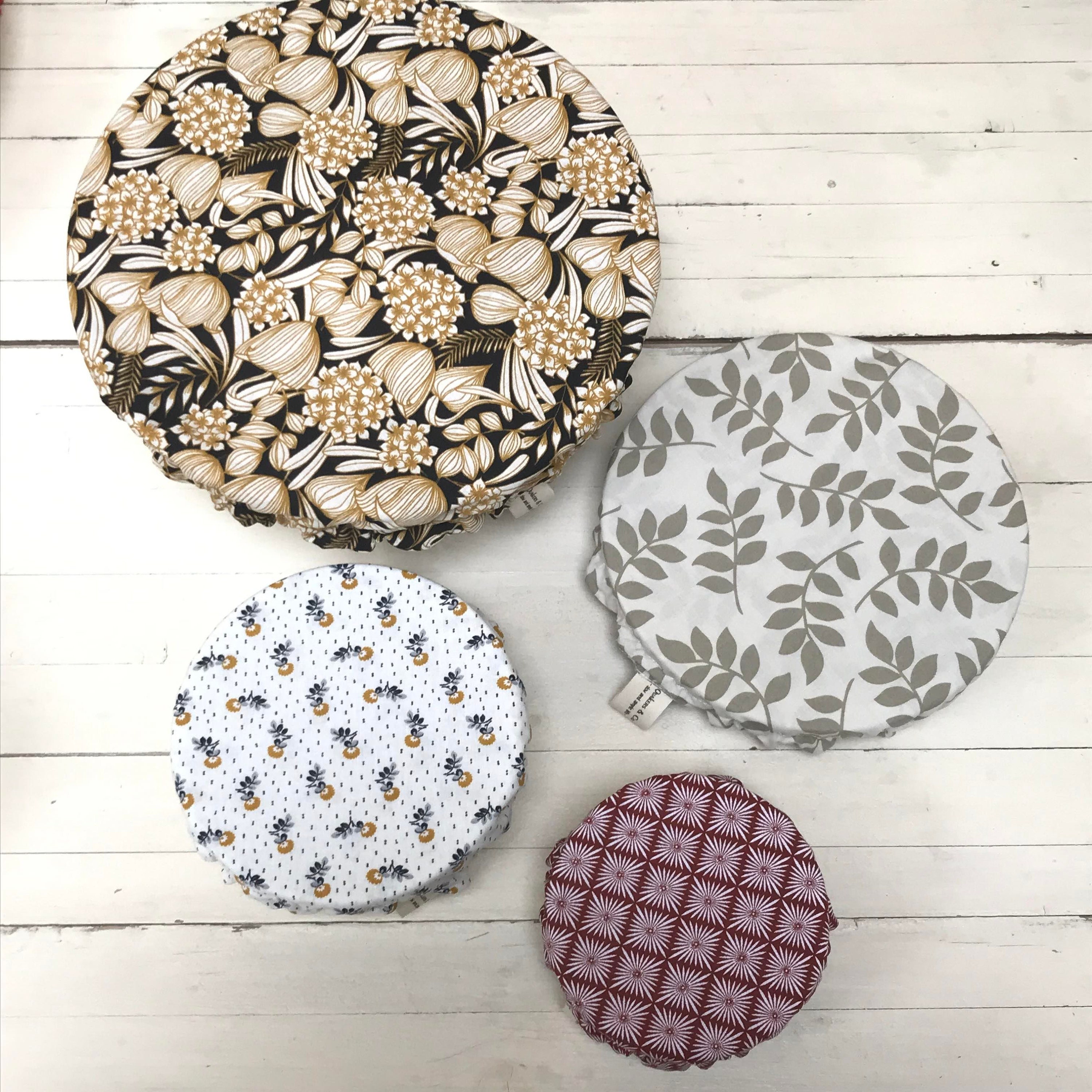 New Couvre-Plats - Set de 4 en Coton Oekotex