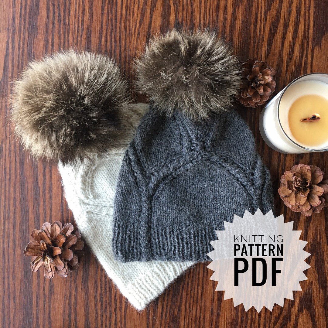 Gothic Arches Hat Knitting Pattern | Beanie Knitting Pattern | PDF ...