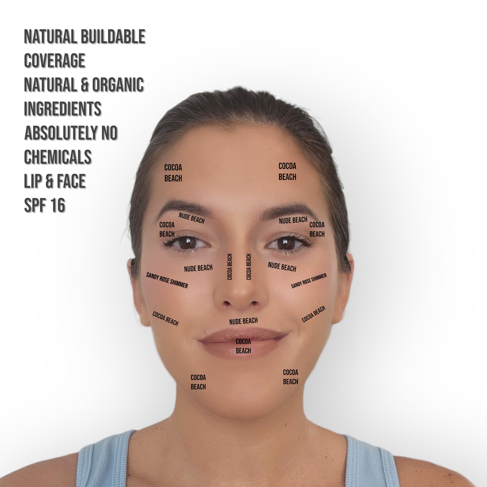 Natural Contour Stick, Face Bronzer, Organic Makeup, Natural Eyeshadow