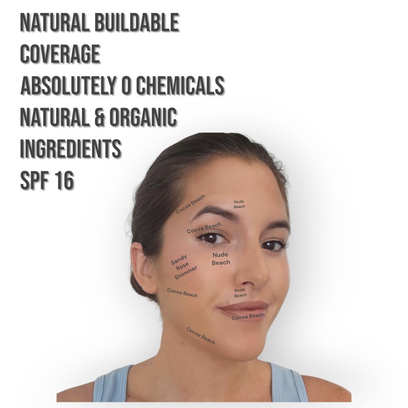 Natural and Organic Makeup Clean Makeup Lipstick Eyeshadow Etsy