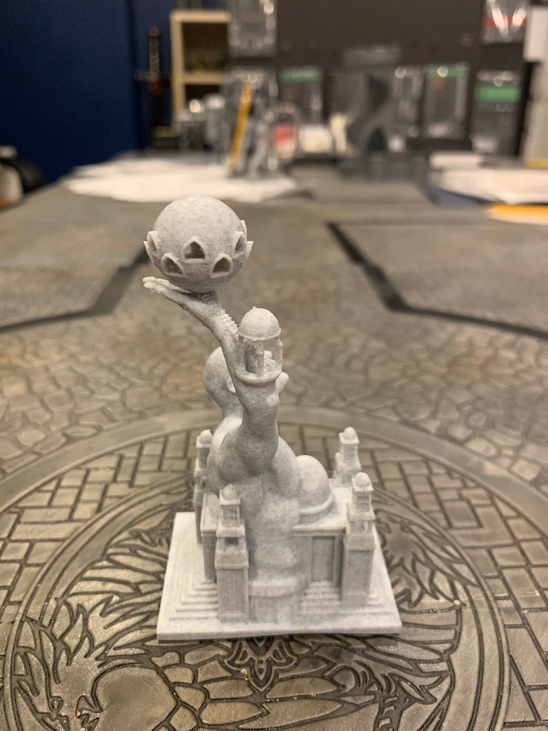 Walking Statues of WaterDeep God Catcher Etsy