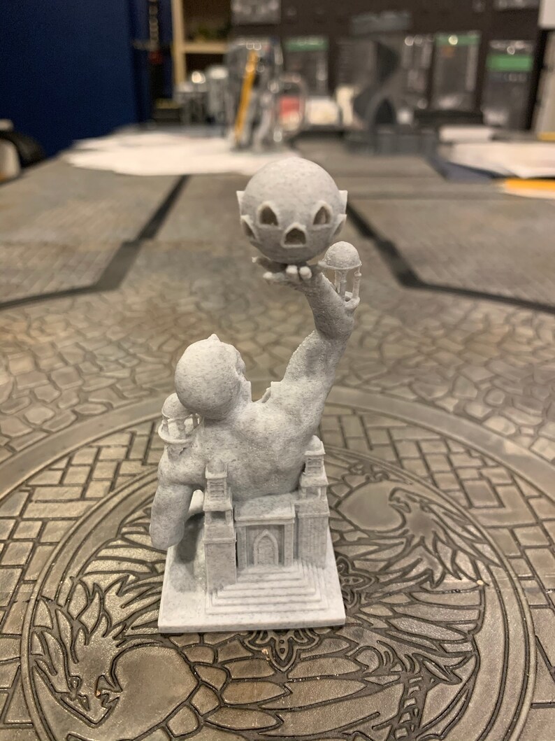 Walking Statues of WaterDeep God Catcher Etsy