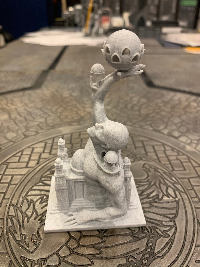 Walking Statues of WaterDeep God Catcher Etsy