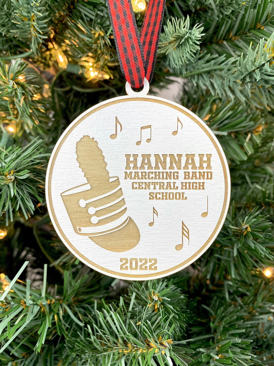 Marching Band Ornament Band Ornament Drum Major Ornament 2023 Ornament