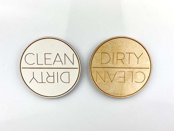 Dirty Clean Dishwasher Magnets