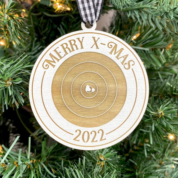 Target Ornament | Merry X-Mas Ornament | Christmas Ornament | 2023 Ornament