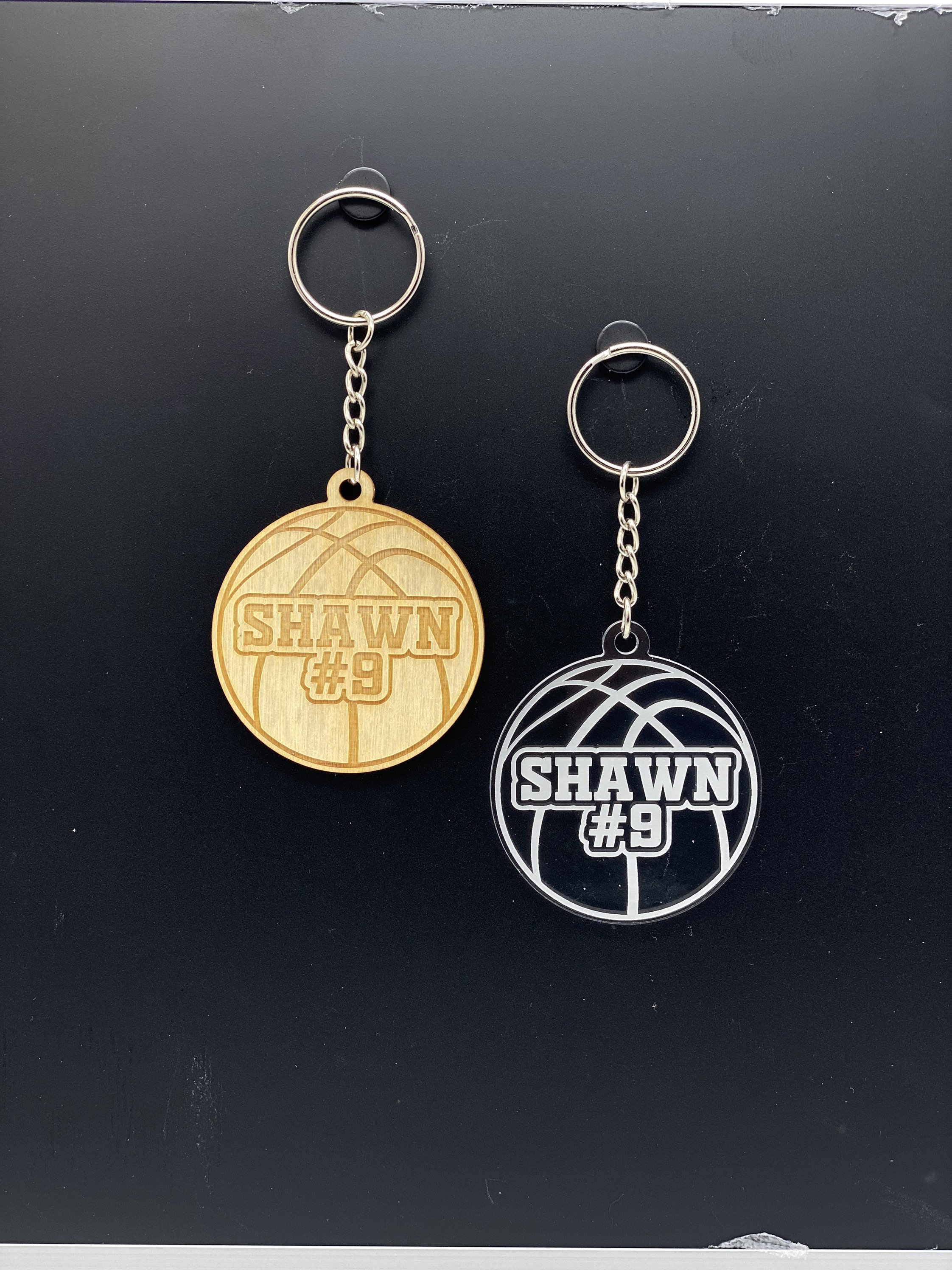 Basketball Keychains | Personalized Sports Keychains | Team Gift ...