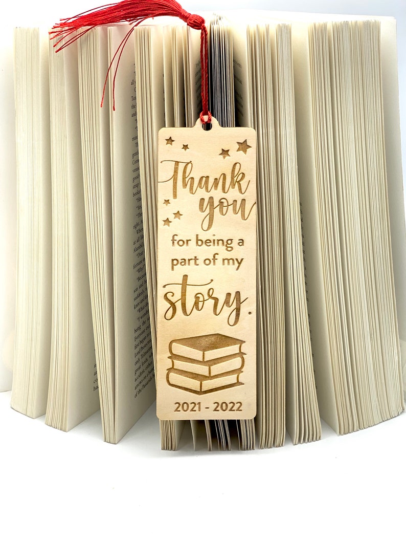 Teacher Gift Bookmark | Teacher Appreciation | Thank You for Being a ...