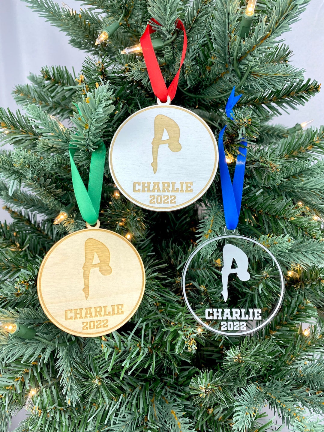 Diving Ornament Swimming Ornament Personalized Sports Etsy