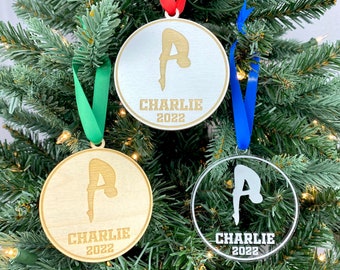 Diving Ornament | Swimming Ornament | Personalized Sports Ornament | 2023 Ornament | Team Gift | Senior Gift