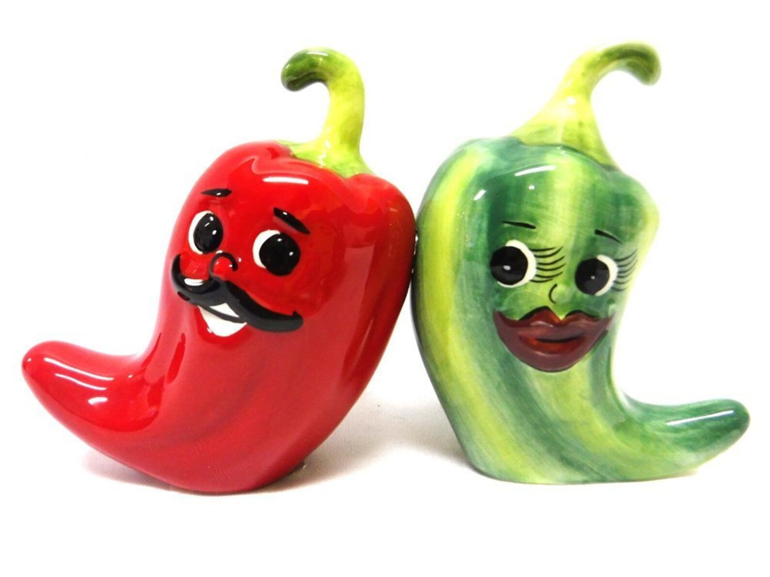 Hot Chili Peppers Salt & Pepper Shakers Etsy