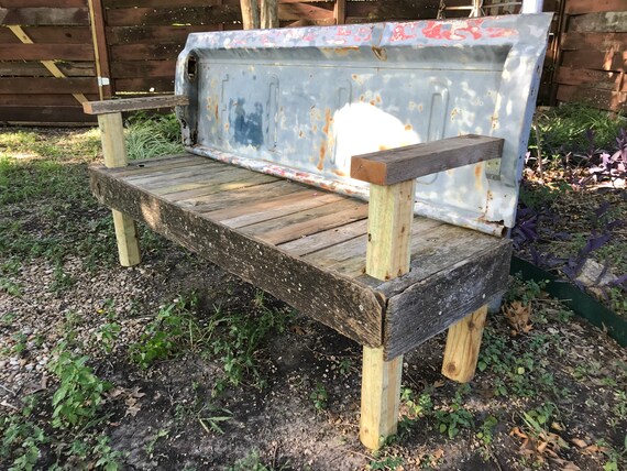 1963 Ford F100 Unibody Tail Gate Bench Etsy