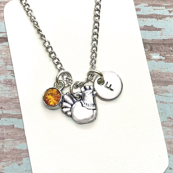 Chicken Necklace, Initial Pendant, Chicken Jewelry, Chicken Farmer Gift, Farm Girl Jewelry, Personalized Hen Party Gifts, Chicken Lady Gifts