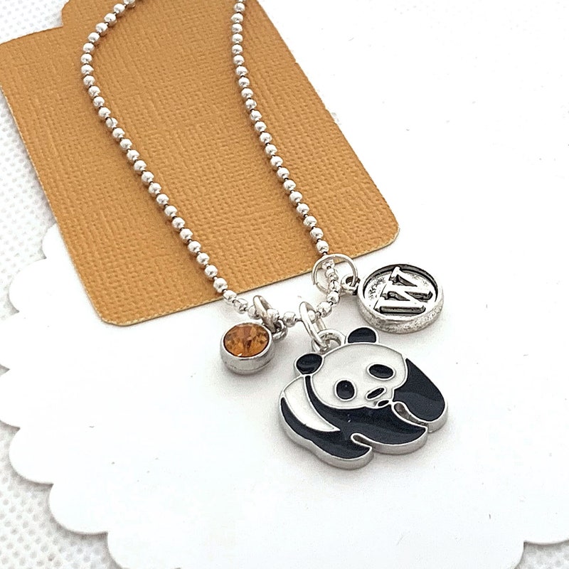 Panda Necklace - Etsy