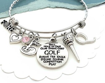 Golf Jewelry Etsy