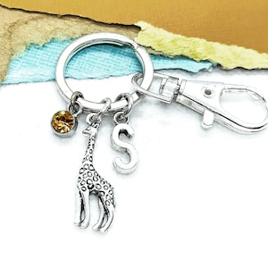 Inspirational Keychain Encouragement Gift Giraffe Charm Key Chain Giraffe  Lover Jewelry Always Stand Tall You Are Unique Keyring Graduation Birthday  Anniversary Christmas Gifts for Women Men Friend 