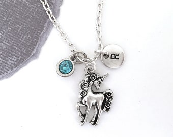 Unicorn Necklace Kids, Unicorn Necklace for Girls, Unicorn Jewelry, Unicorn Gifts, Unicorn Necklace Personalized, Unicorn Lover Gift for Her