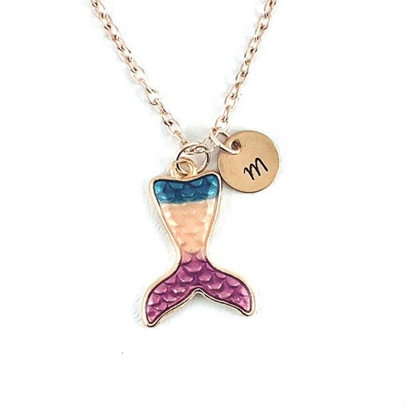 Childrens mermaid best sale necklace