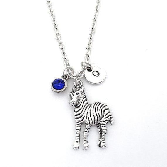 zebra necklace