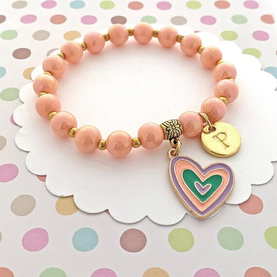 Elastique Bracelet pour 6 7 8 9 Ans Filles Enfants, Bracelet