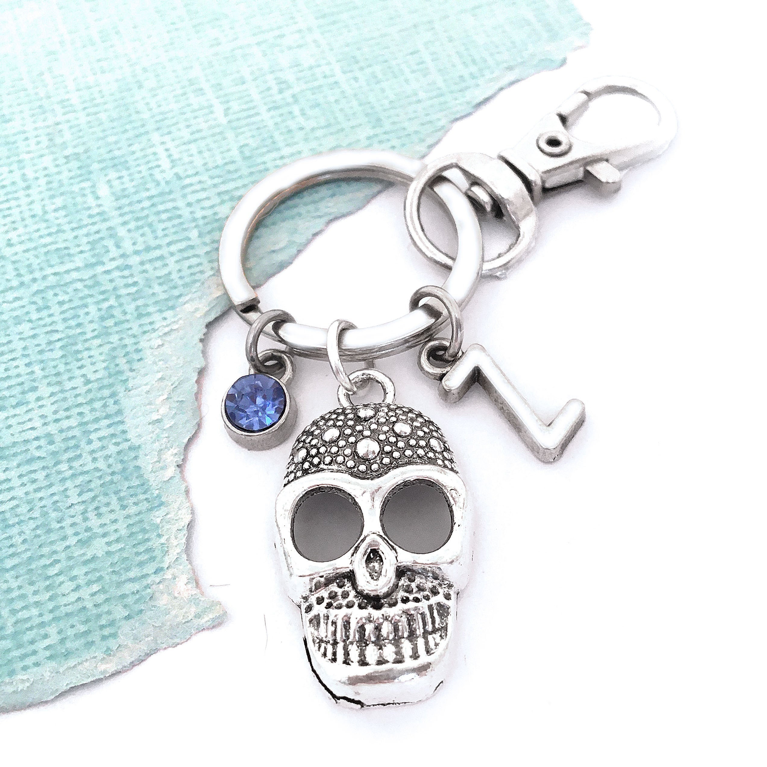 小物 Cream Soda Skull Silver Key Chain Cream Soda Skull Silver Key Chain（Skull Keychain | manon