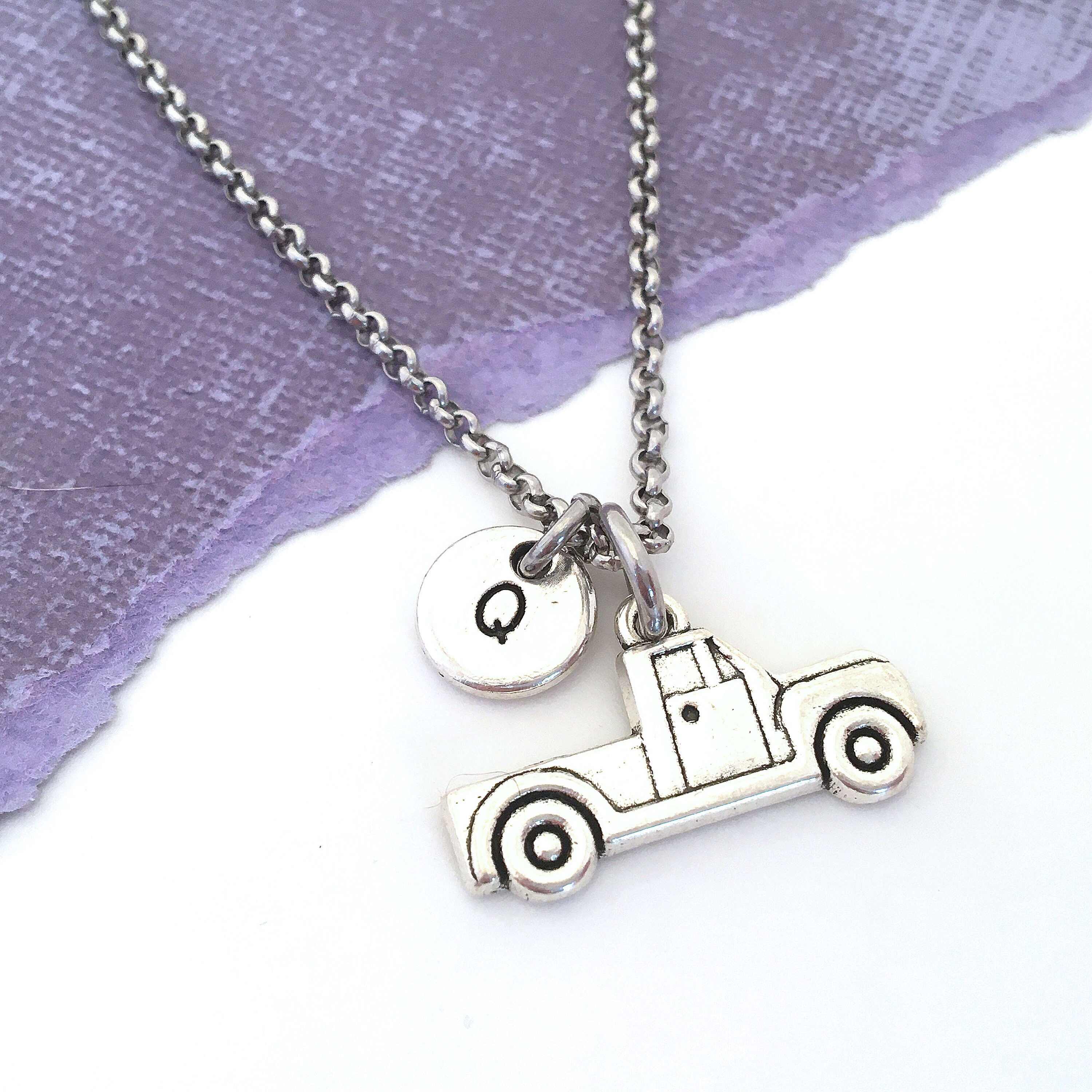 Truck Necklace Truck Charm Pickup Truck Love Truck Gifts Etsy