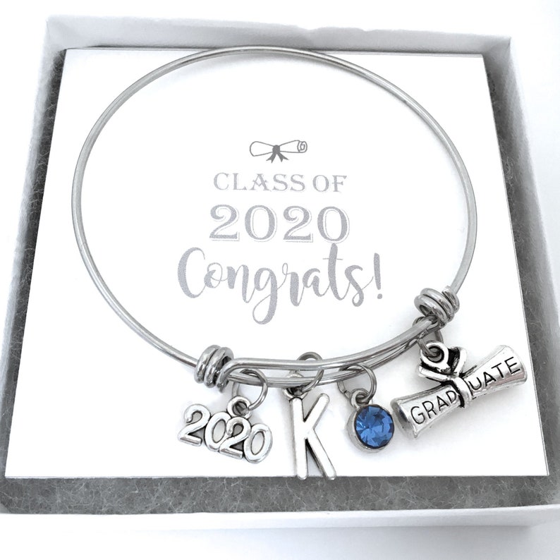 graduation bangle bracelet