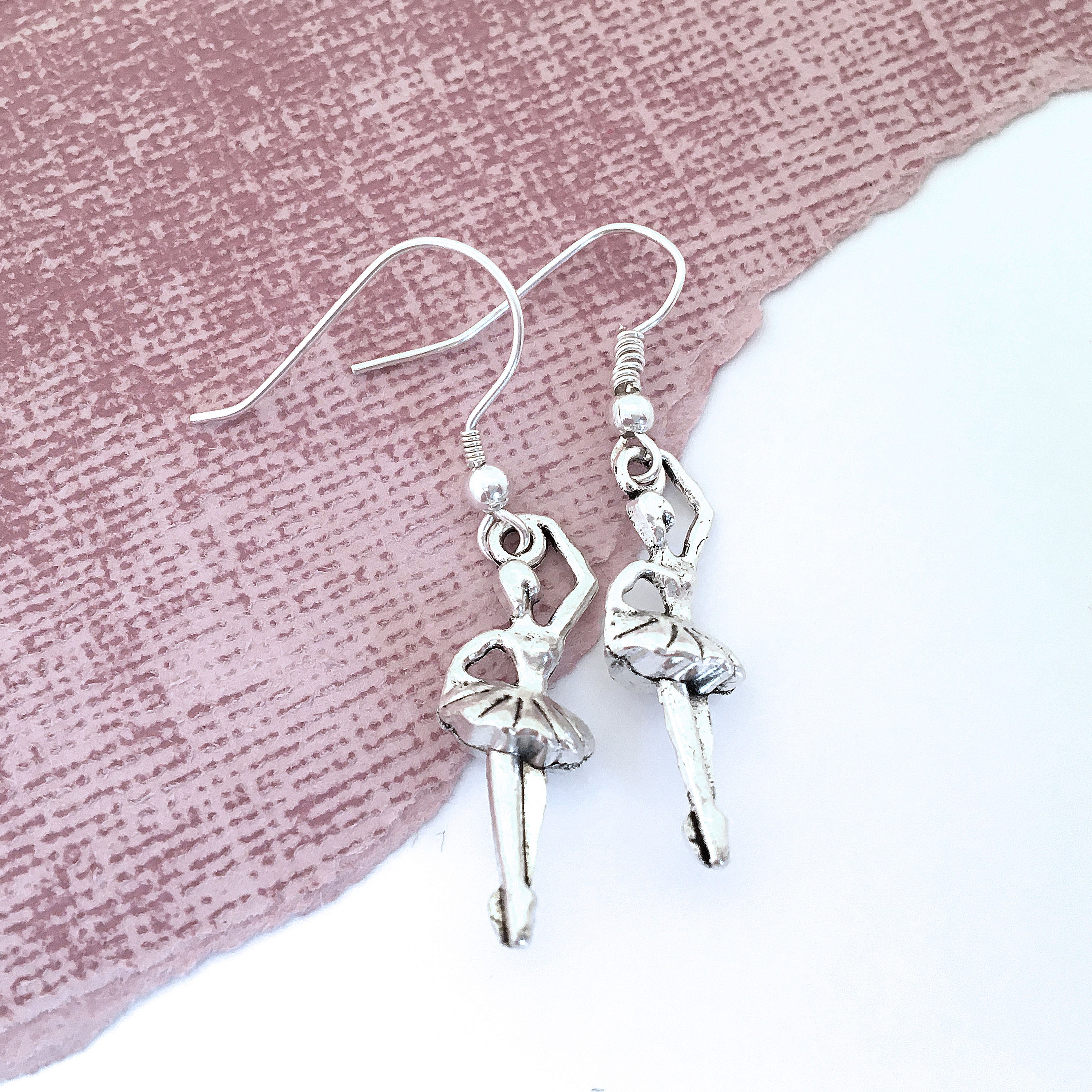 Ballerina Earrings Ballet Earrings Ballerina Jewelry Ballet Etsy