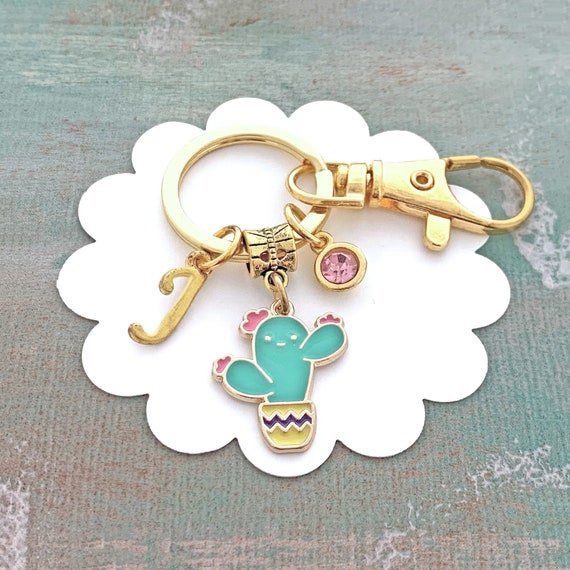 Kids initial keyring sale