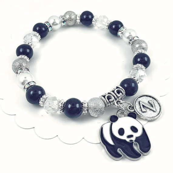 Buy Panda Gift Panda Bracelet There Was A Girl Who Really Loved Pandas Panda  Lover Gift Panda Jewelry Girlfriend and Boyfriend (pack Of 2)!!! at  Amazon.in