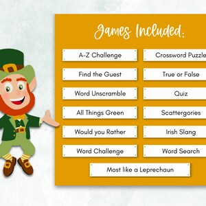 st patrick day party games adult