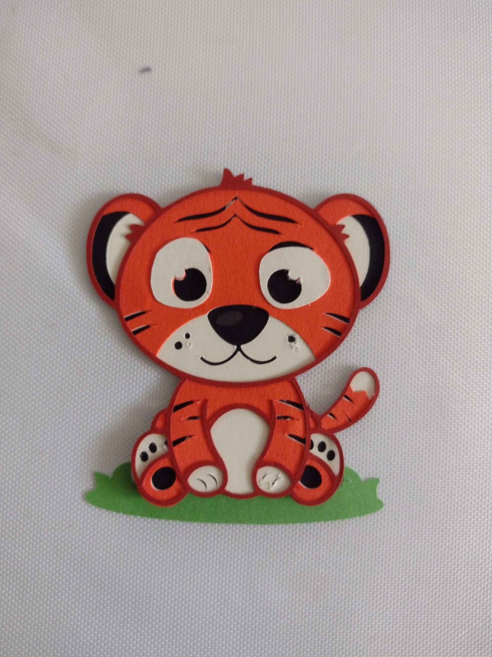 Cute Little Tiger Die Cut/paper Piecing - Etsy UK