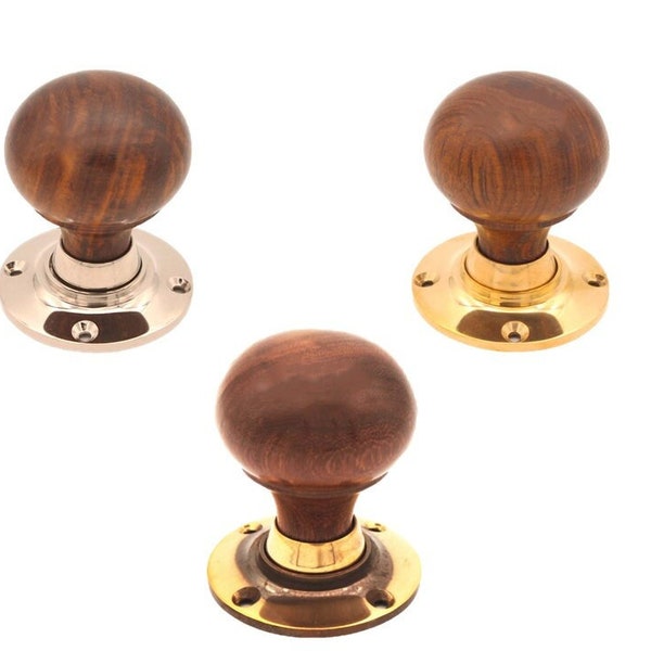 Wooden Door Knobs Etsy