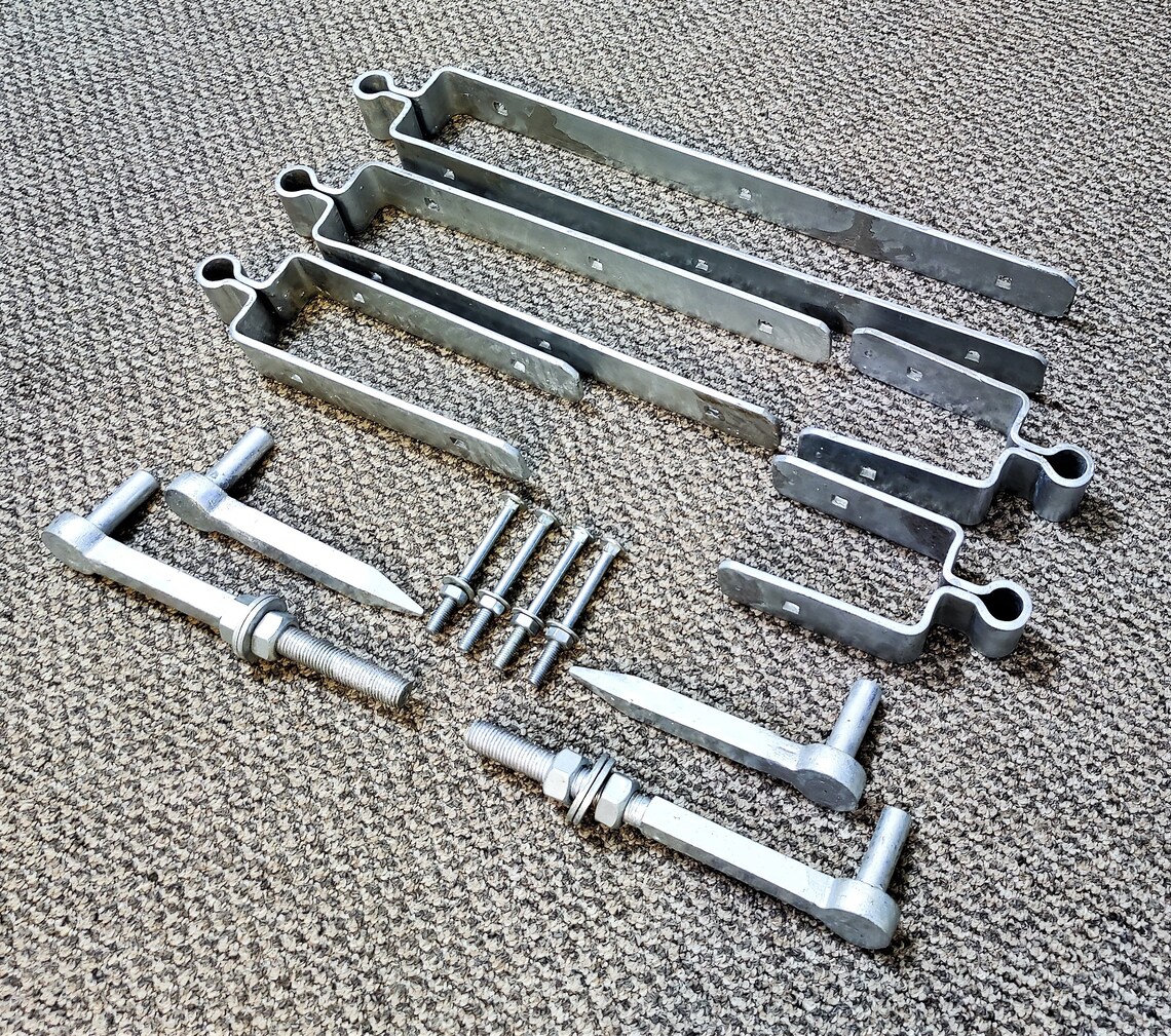 121824 Double Strap Heavy Duty Standard Field Gate Hinge Etsy