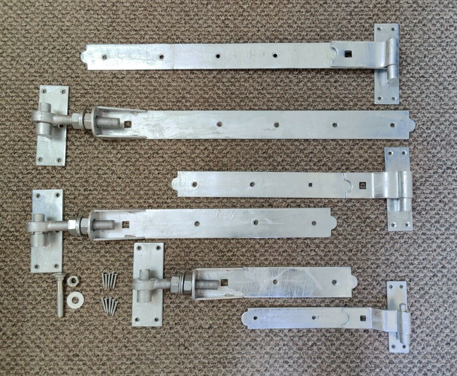 Hook and Band Heavy Duty Shed Stable Barn Door Gate Hinges Pair