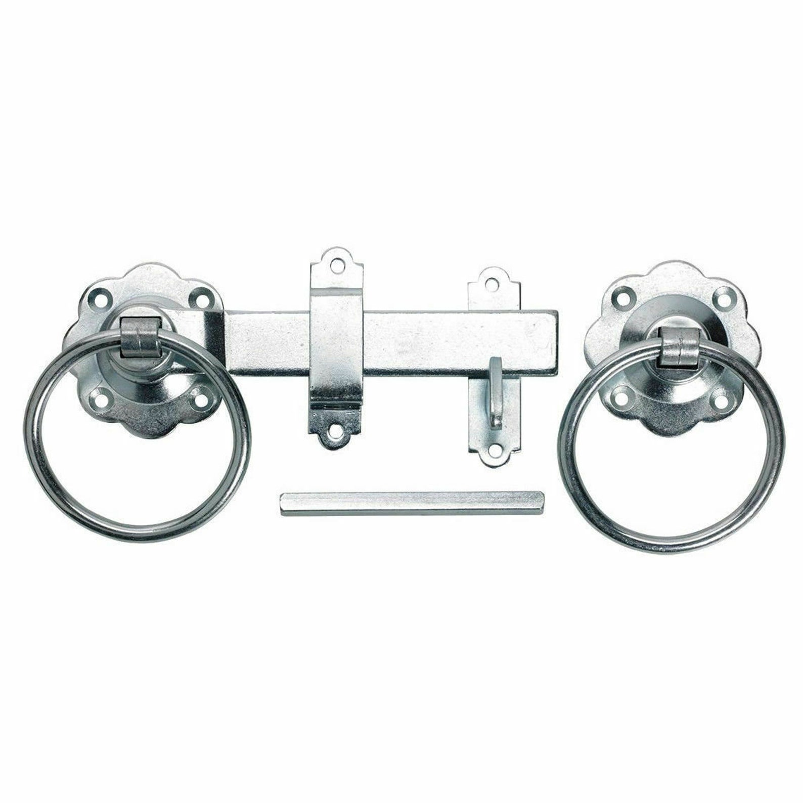150mm 6 Plain Ring Gate Latch Handle Garden Gate Door Etsy UK