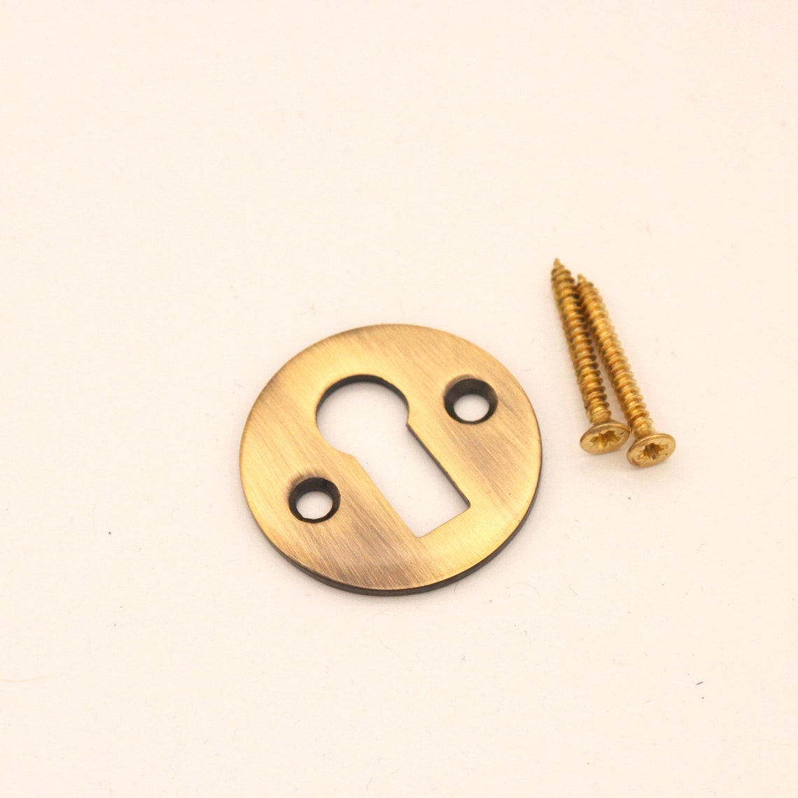 Victorian Open Key Hole Door Lock Plate Cover Escutcheon in Etsy UK